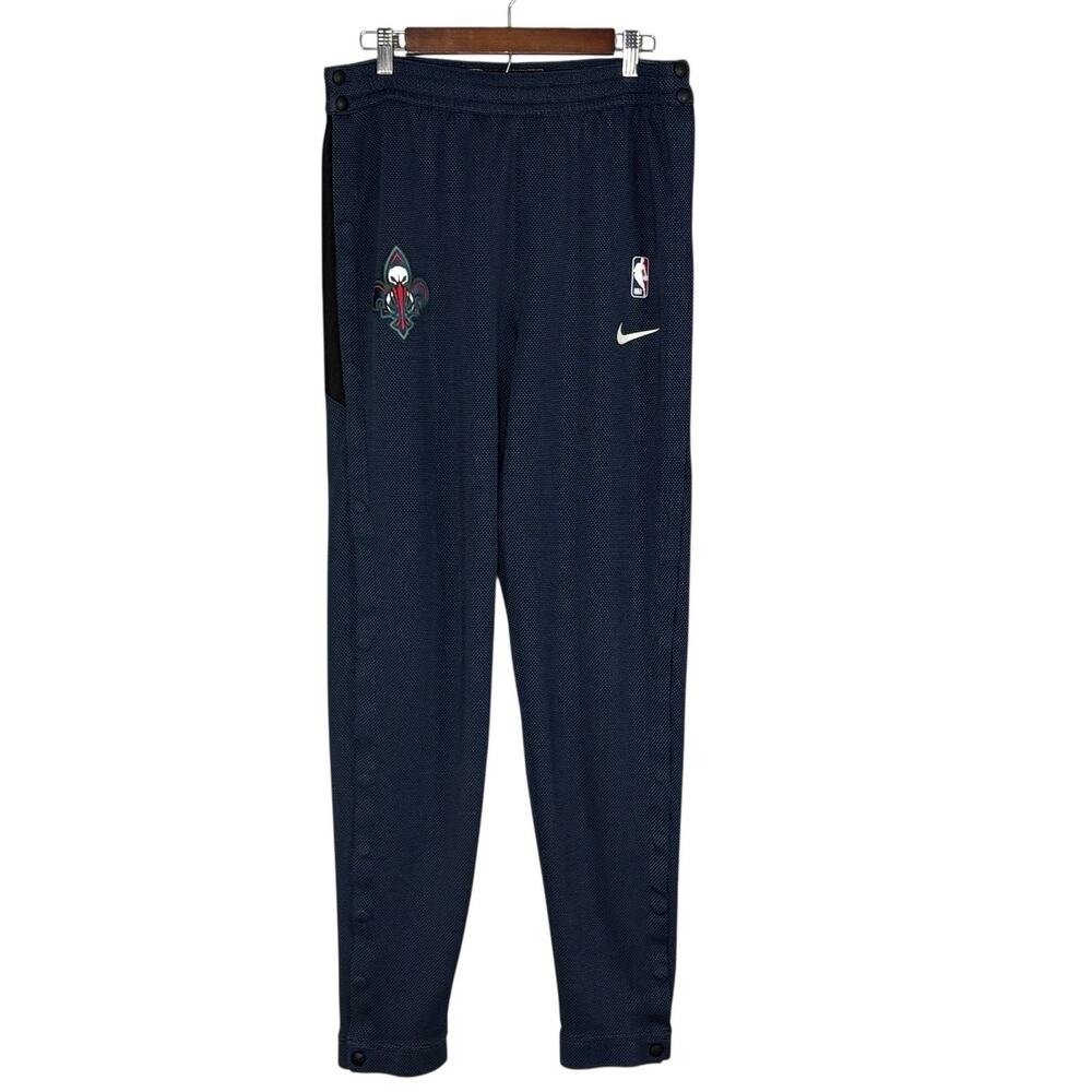 Nike Mens New Orleans Pelicans NBA Player Issued Tearaway Pants Size XLT Tall